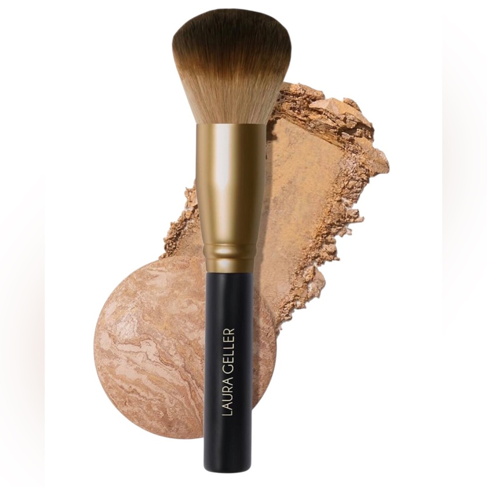 Laura Geller Face Powder Brush - Gold & Black